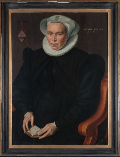 Portret van Ludovica Herbertsdr. Wijncoop